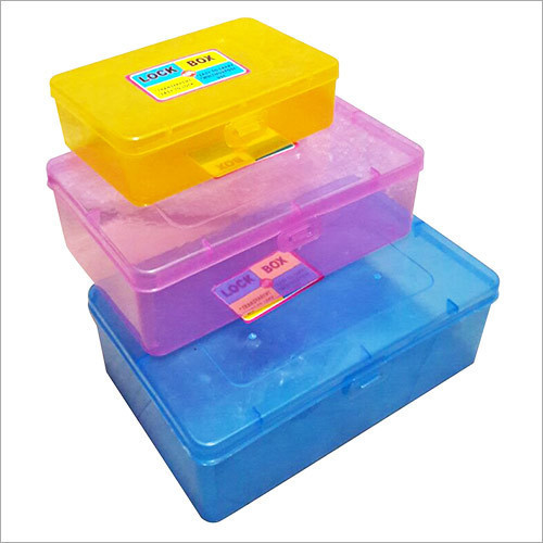plastic lock box