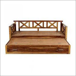 Solid Wood Cabinet Sofa Cum Bed