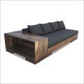 Solid Wood Modern Sofa