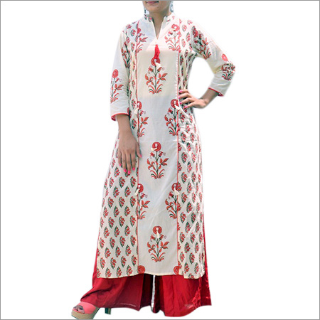 Ladies Printed Cotton Kurti