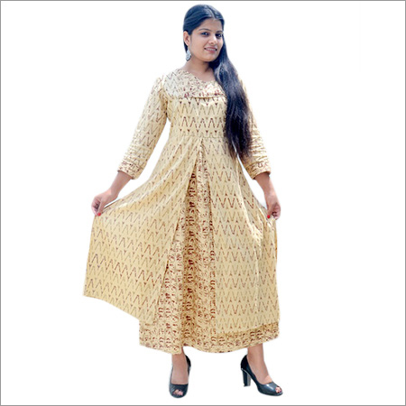 Ladies Silk Kurtis