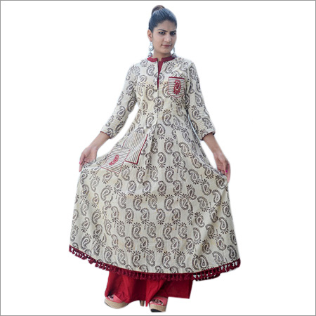 Ladies Traditional Cotton Kurti