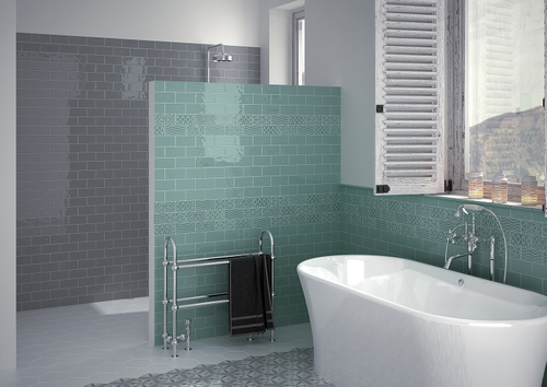 COLOURED CERAMIC WALL TILES