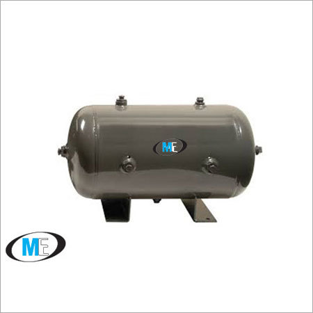Horizontal Type Air Receiver Tank - Steel 50-500L, 10-16 Bar | Durable, Powder Coated, Easy Installation