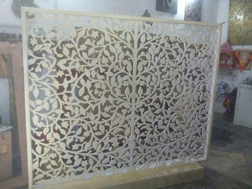Metal and Wooden Mirror Frame