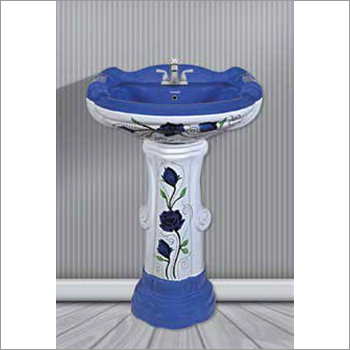 Low Maintenance Vitrosa Series Pedestal Wash Basin