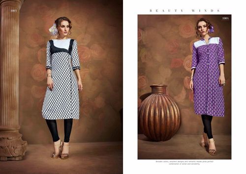 Light Gree Cotton Kurti