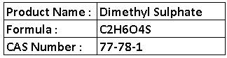 Dimethyl Sulphate