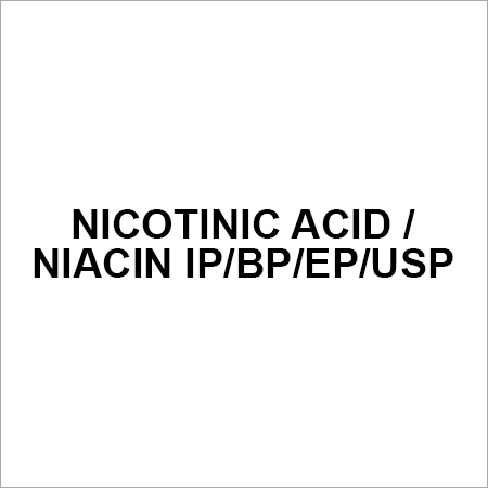 NICOTINIC ACID NIACIN IP BP EP USP