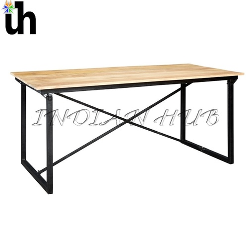 Industrial Dining Table Dimension(L*W*H): 180Cm X 90Cm X76Cm (Lxdxh)