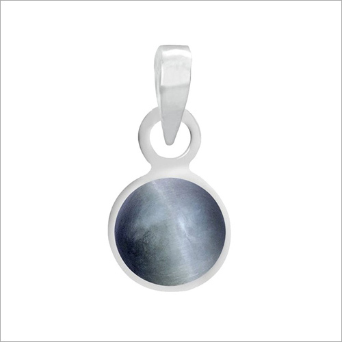 Cats Eye Silver Pendant