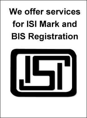 ISI Mark & BIS Certifications