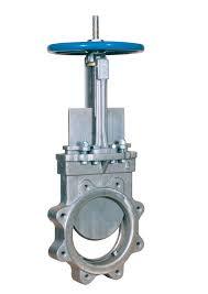 SS Knife Edge Gate Valve - Stainless Steel, 50 MM to 600 MM Size | Low Pressure, Parallel Gate Valve for Versatile Media