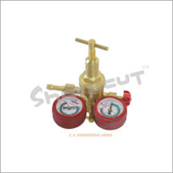 Single Stage Pressure Regulator With Double Meter