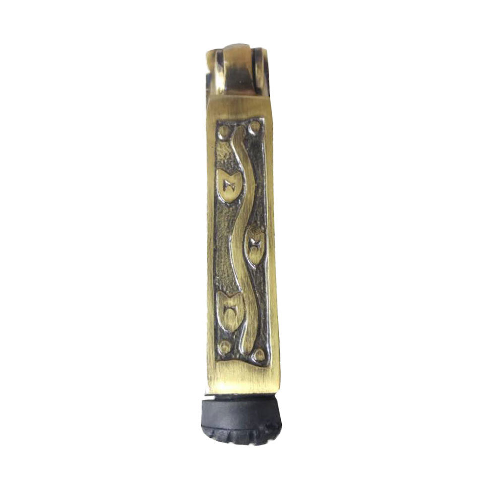 Polished Brass Door Stopper