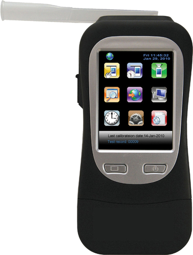 Alcohol Breath Analyser with GPS Jupiter