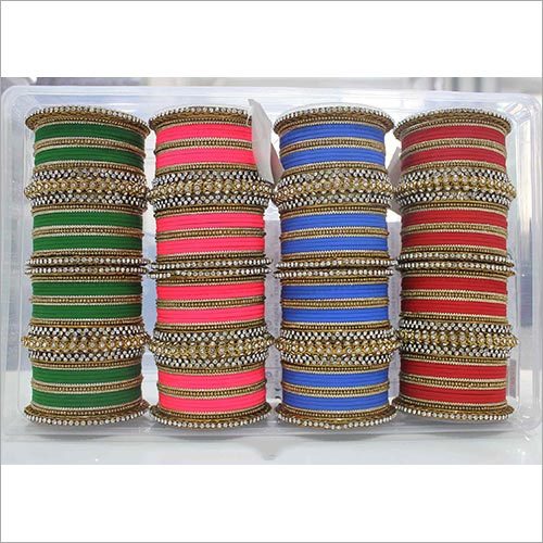 Fancy Aluminum Bangle Set