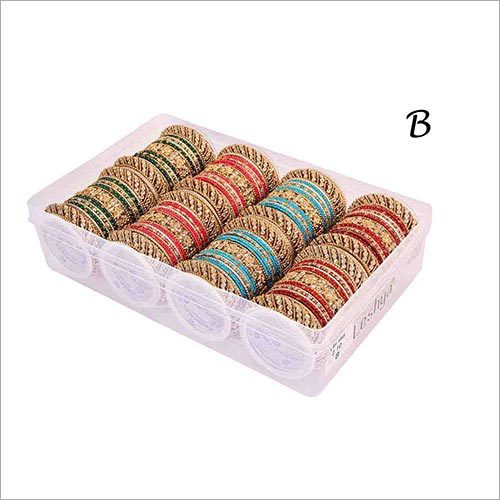 Antique Aluminum Bangle Set