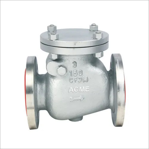 Stainless Steel Swing Check Valves Flanged Pressure: Low Pressure