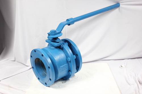 Cast Steel Two Piece Flanged Ball Valve