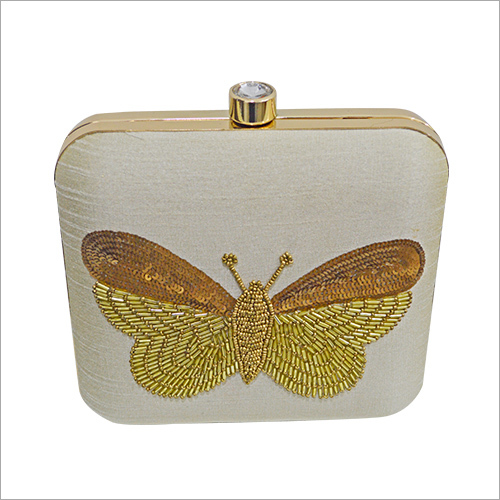 Handmade Butterfly Clutch Bag