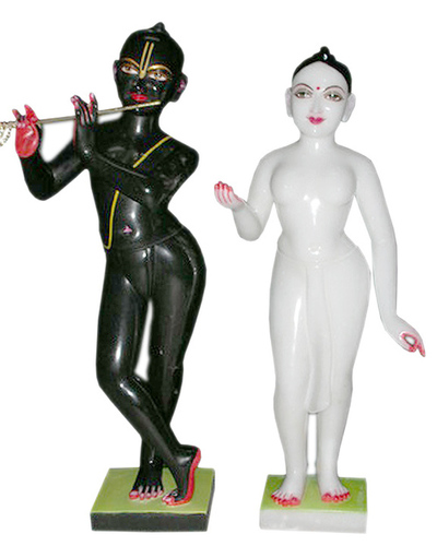 Marble Iskon Radha Krishna Deties