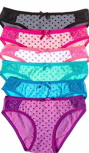 Ladies Panties - Spandex Fabric Sizes 28-40 | Multi-Color High Comfort & Tear Resistance Chic Designs for Modern Events