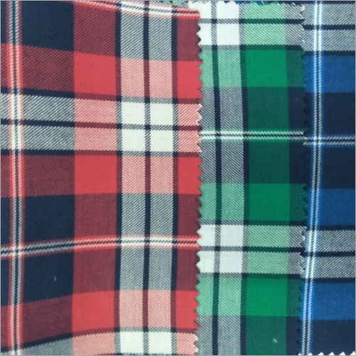 Cotton Checks Shirt Fabrics