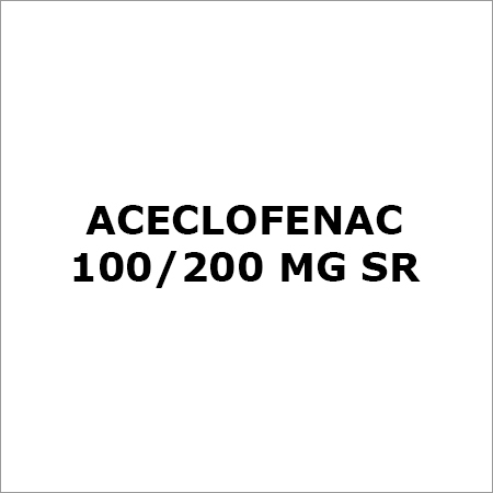 Aceclofenac 100-200 Mg Sr Tablets