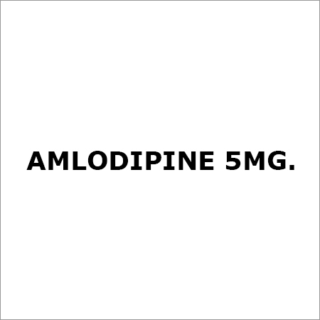Amlodipine 5Mg. Tablets
