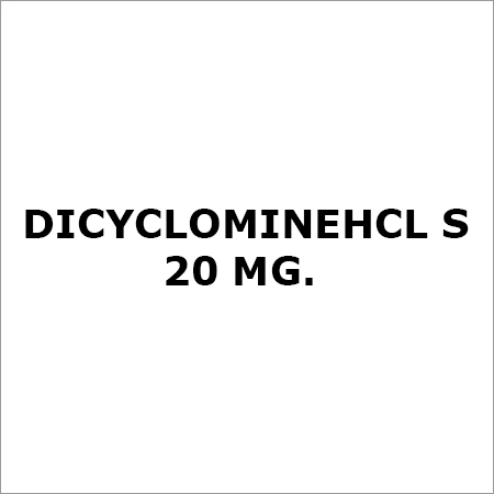 Dicyclominehcl S 20 Mg.