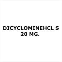 Dicyclominehcl S 20 Mg.