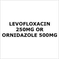 Levofloxacin 250Mg Or Ornidazole 500Mg