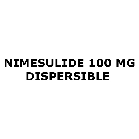 Nimesulide 100 Mg Dispersible