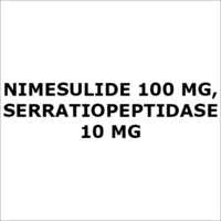 Nimesulide 100 Mg, Serratiopeptidase 10 Mg
