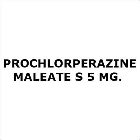 Prochlorperazine Maleate S 5 Mg.