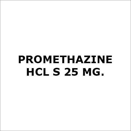 Promethazine Hcl S 25 Mg.