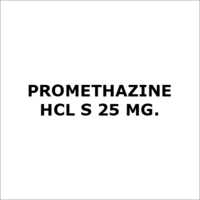 Promethazine Hcl S 25 Mg.