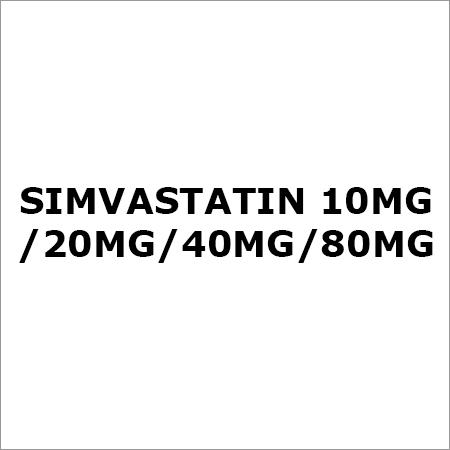 Simvastatin 10Mg-20Mg-40Mg-80Mg