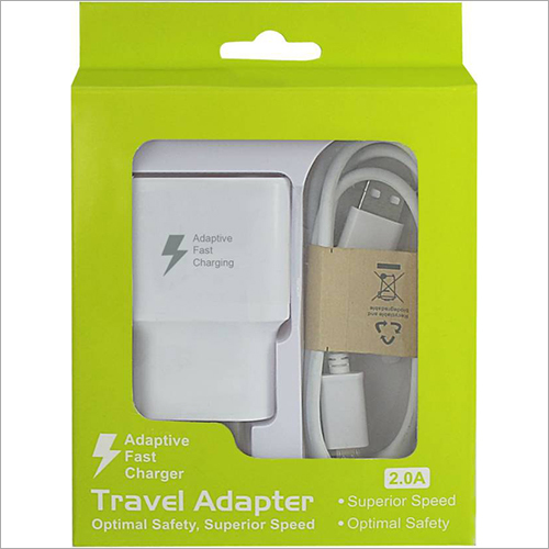 Mectronix High 2 Amp Speed Charging Dock Mobile Charger (White)
