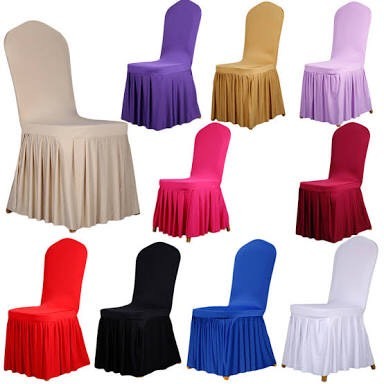 Fancy Satin Chair Cover