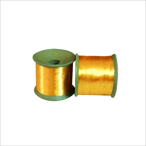 Yellow Monofilament Yarn