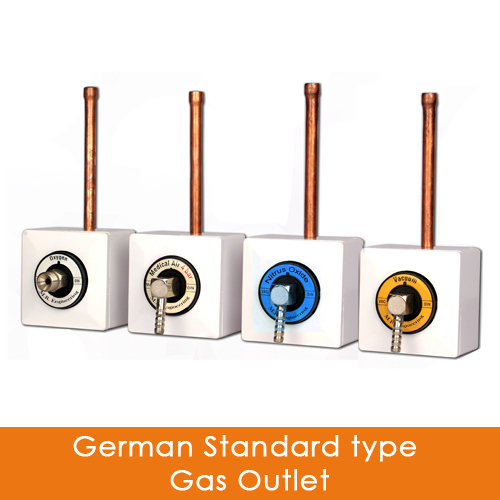German Standard type Gas Outlet