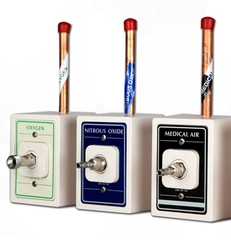 Puritan Bennett type Gas Outlet