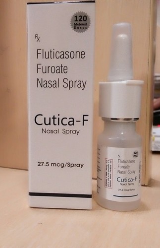 Fluticasone furoate metered nasal spray