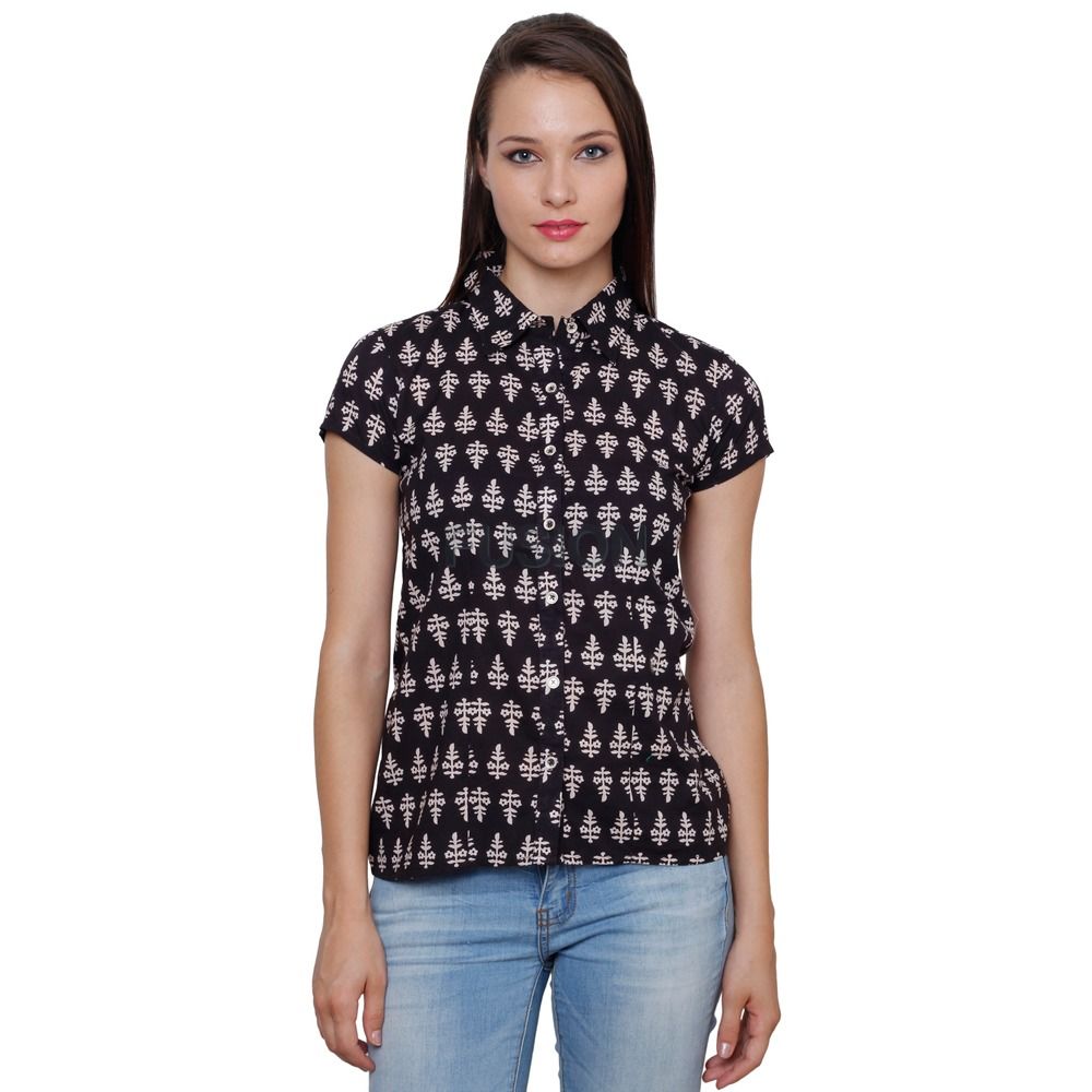 Women's Cotton Printed Top