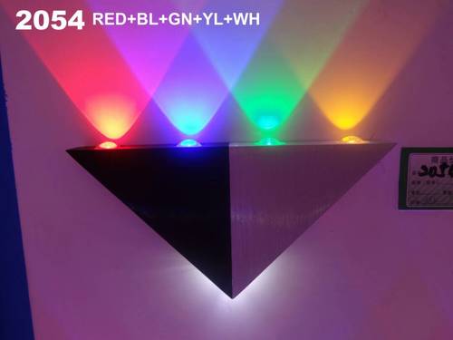 LED COLORED LIGHT WALL MOUNTING
