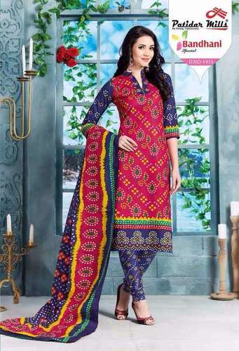 Patidar mills Cotton Printed Dress Material