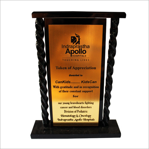 Acrylic customised trophy