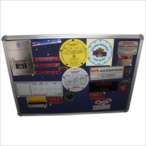 Silver Aluminum Name Plate
